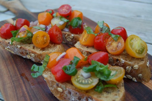 Italiaanse bruschetta