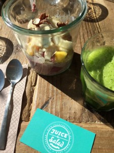 Juice&salad bircher muesli