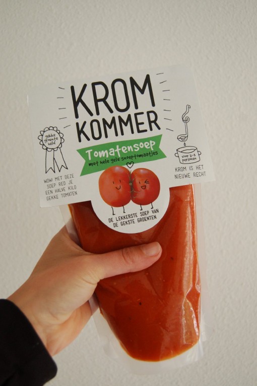 Kromkommer tomatensoep