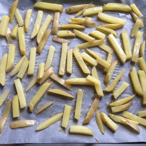 Zelfgemaakte frites