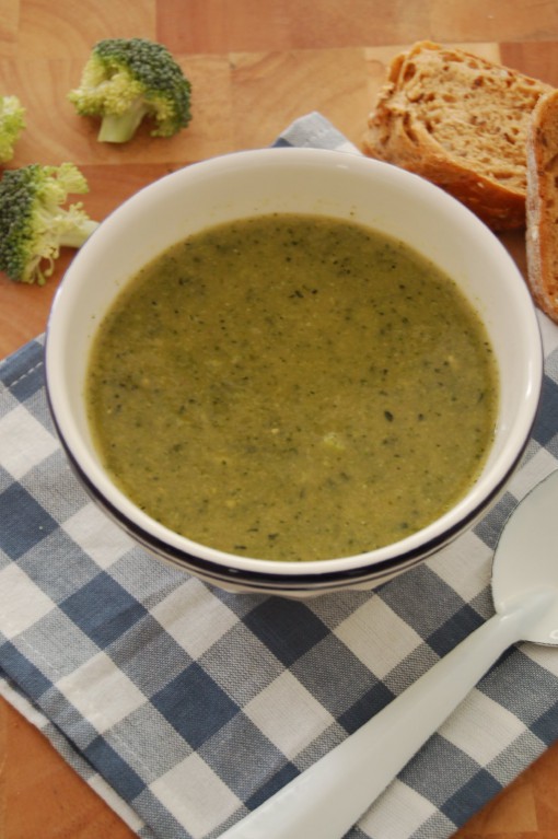 Courgette broccoli soep