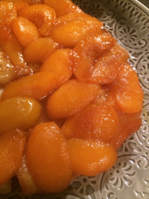 Tarte tatin met perzik Chickslovesfood