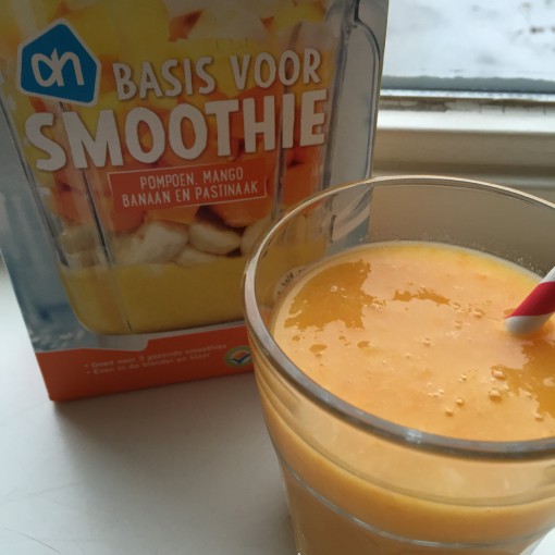 Winterse gele smoothie 1