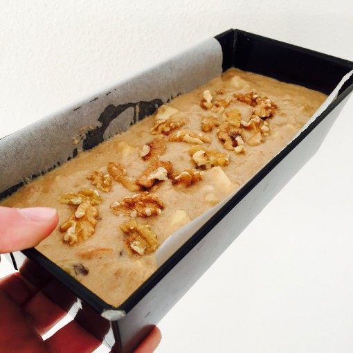 Healthy appel bananenbrood