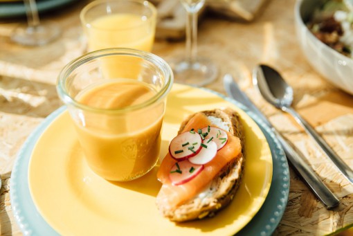 Healthy paas sandwiches