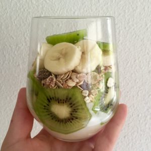 Banaan kiwi parfait 1