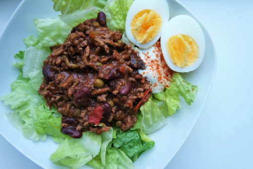 Gezonde chili salade