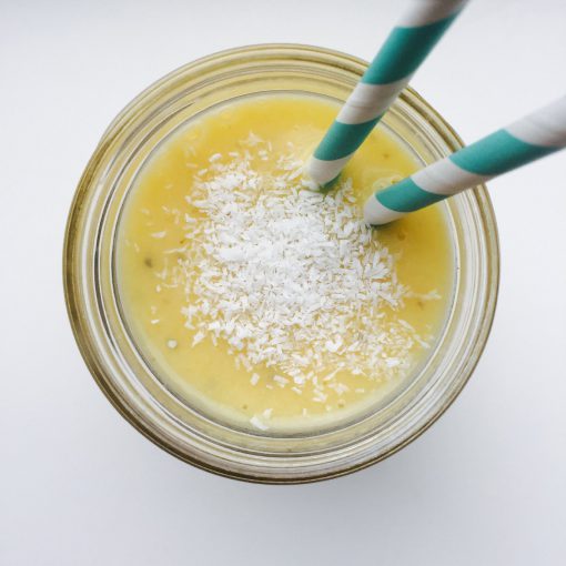 Mango banaan smoothie