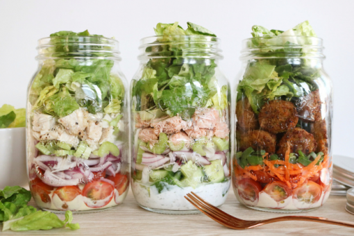 3x mealprep salades