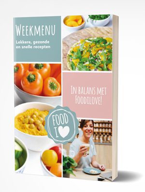 Foodilove Ebook weekmenu