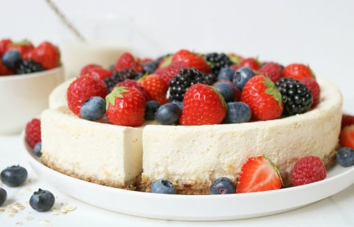 Gezonde cheesecake