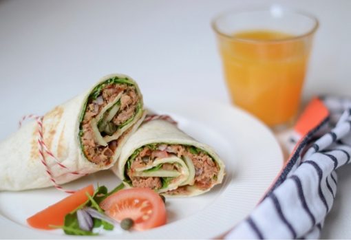 Wraps met tonijn