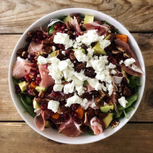 7 lekkere recepten voor de herfst Herfstsalade met pompoen