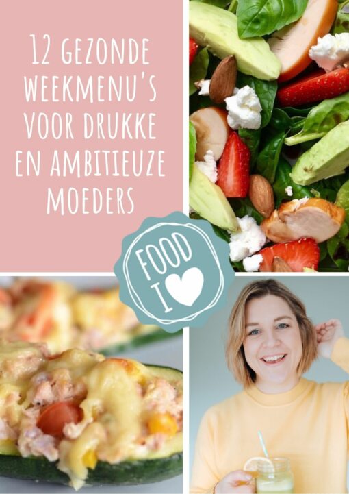 E-book 12 gezonde weekmenu's